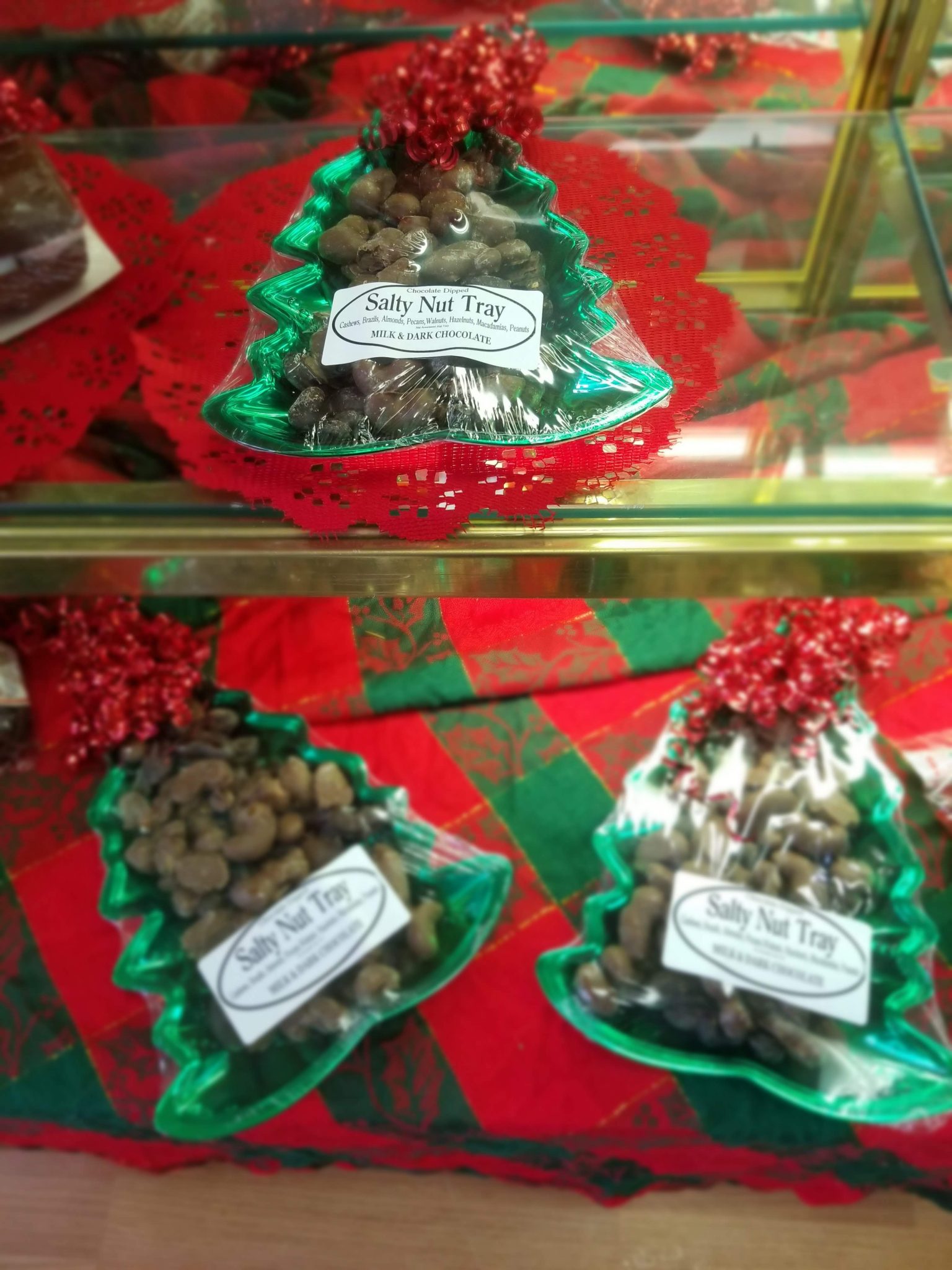 Mixed Dipped Nuts Tray Anstine's Homemade Candy